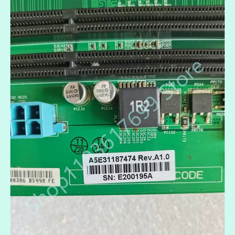 Industrial Computer Motherboard Dual Network Card P/N:08A1-ODM3000 A5E31187474 Rev.1.0