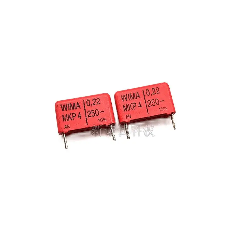 10PCS/Weimar Capacitor WIMA 250V 224 0.22UF 250V 220nF MKP4 Foot Distance 15mm