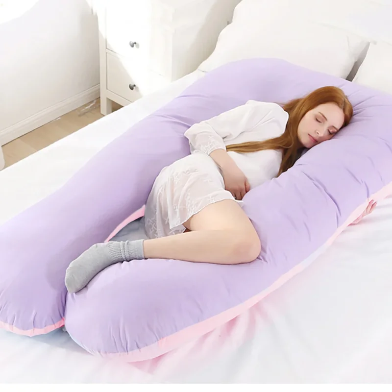 U-shaped Maternity Pillow Waist Support Pillow Core Side Sleeping Pillow Pregnant Pillow Can Be Disassembled Nursing Maternity