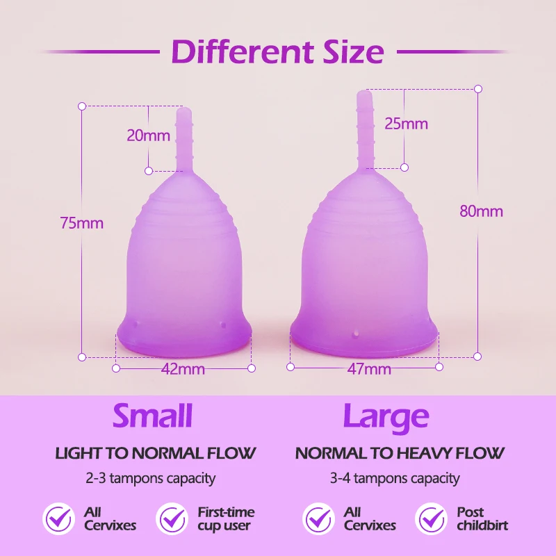 Tampón y almohadilla de silicona suave reutilizable para mujer, ropa alternativa para 12 horas