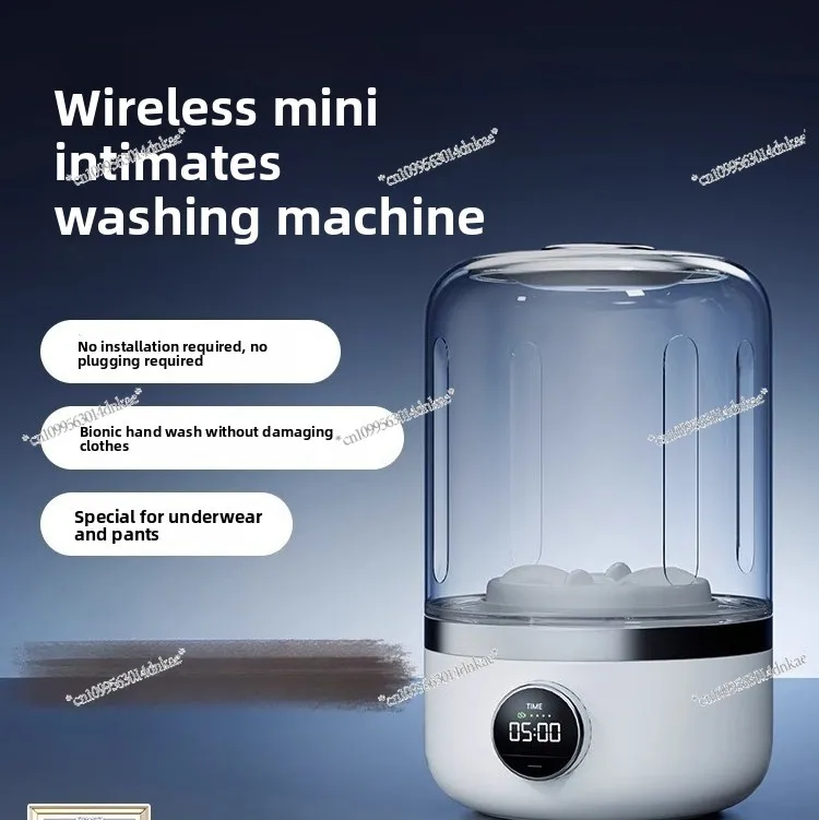 

Installation-free Mini Underwear Washing Washing Socks and Underwear All-in-one Machine Small Wireless Portable Laundry Cup