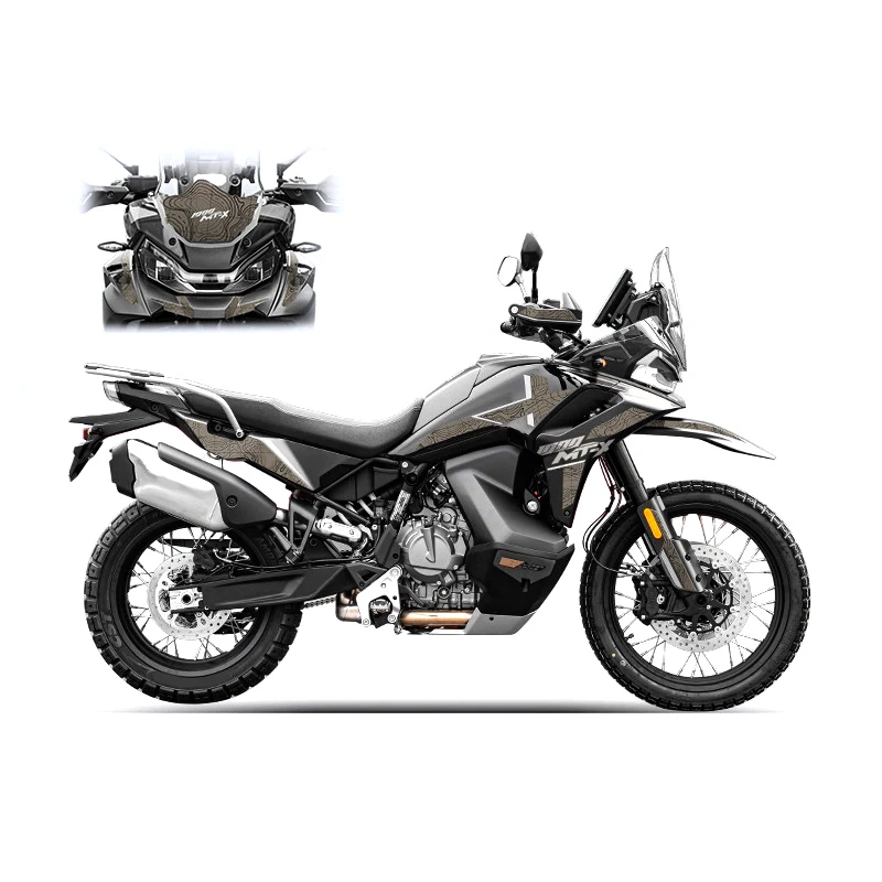 Motorcycle Modified Body Front Protection Stickers Decorative Sticker Decals Accessories For CFMOTO 1000MT-X 1000MTX 1000MT X