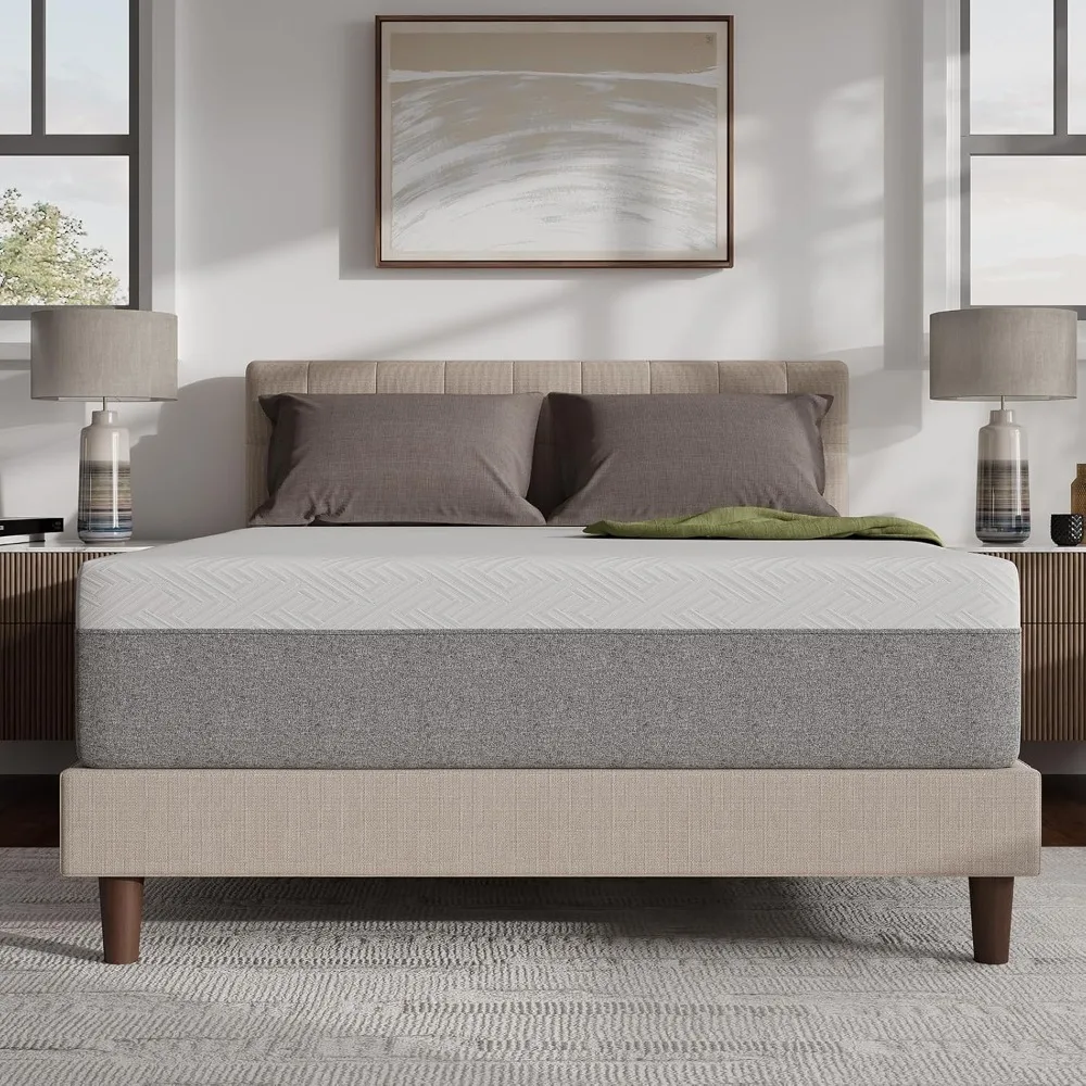 

Novilla 12 Inch King Mattress, Gel Memory Foam Mattress King Size in a Box with Comfort Foam for Pressure Relief & Body Support