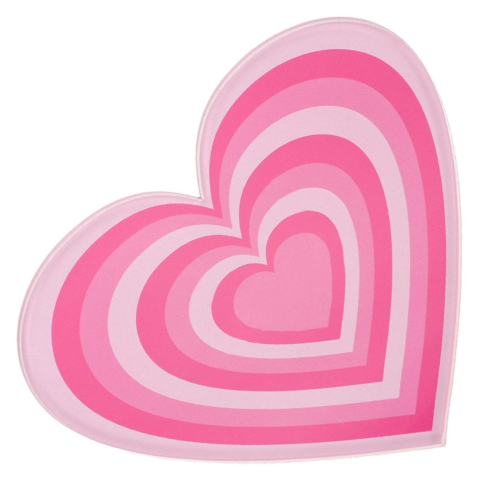 

Heart Shape Acrylic Eyelash Grafting Lash Tray Durable Reusable Lash Extension Board Portable Eyelash Display Pallet for Salon