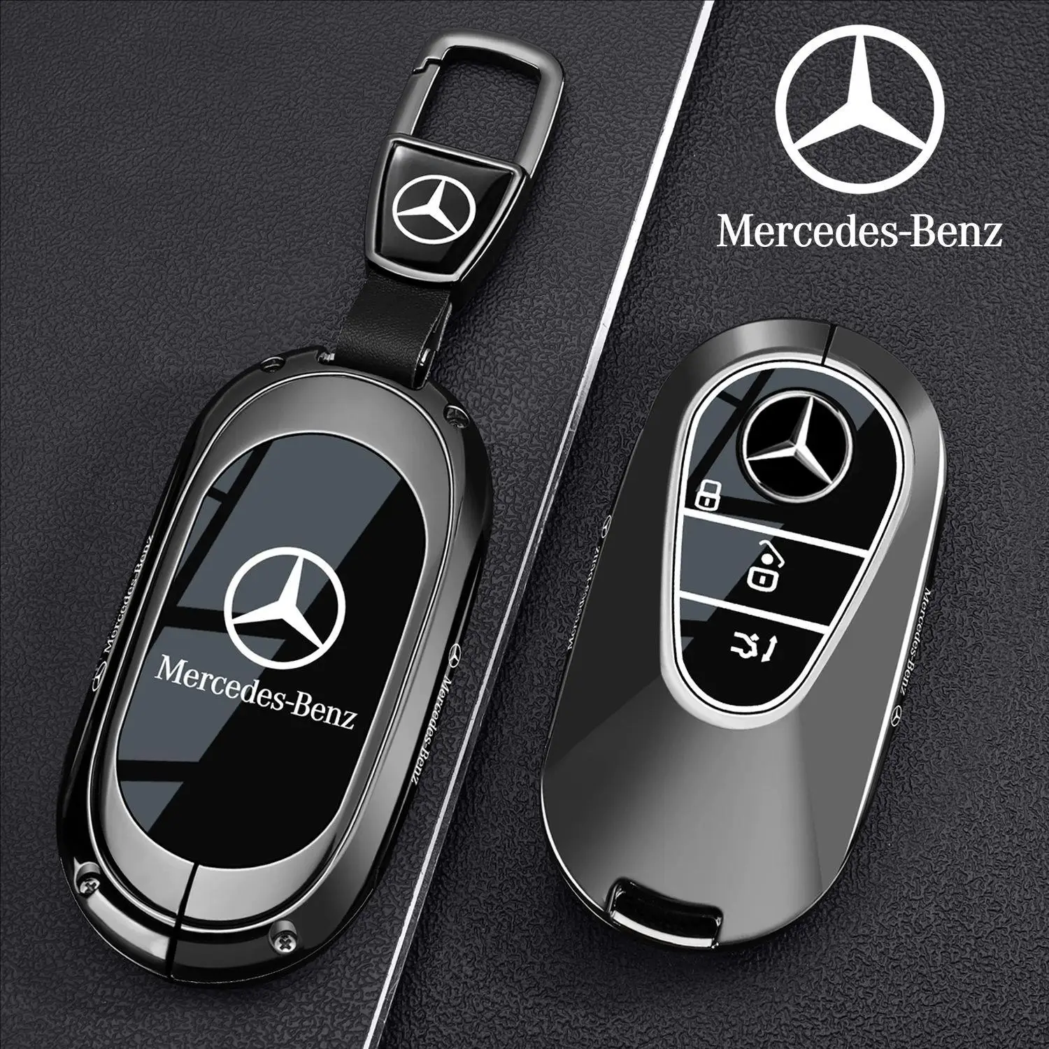 

Key Protector Case for Mercedes Benz c260l c200l glc300l e300l W223 W206 S350L S400L S450L S500L TPU Car Key Case Cover Shell