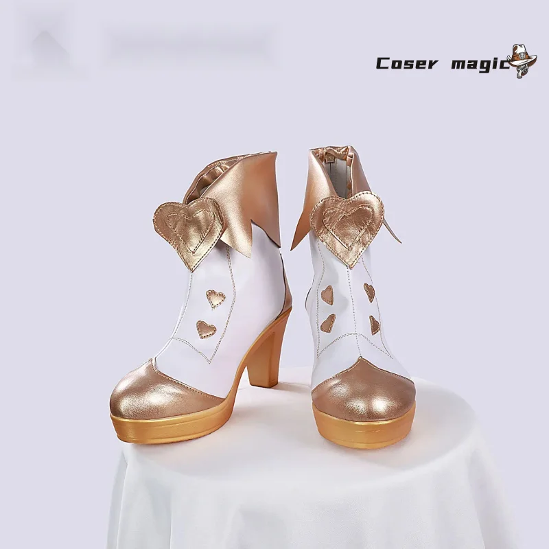 لعبة Overwatch جونو تأثيري حلي أحذية أنيمي شخصية هالوين كرنفال حفلة الدعامة