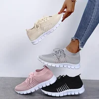 2026 Summer Fashion Mesh Breathable Sneakers Women Platform Casual Sport Shoes Women Comfort Running Shoes Women Shoes - Image 2