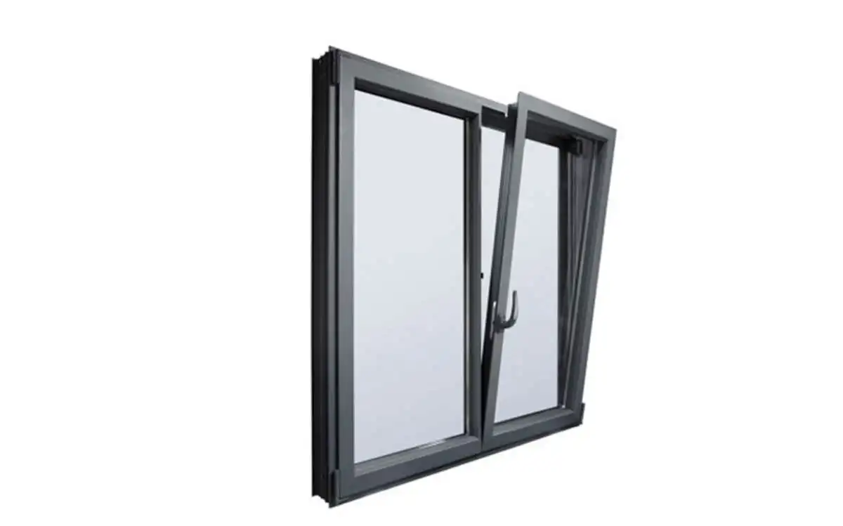 Dtop Nfrc  Window Aluminum Bottom Hung Window Double Glazed Slim Frame Heritage Impact Rated Awning Window