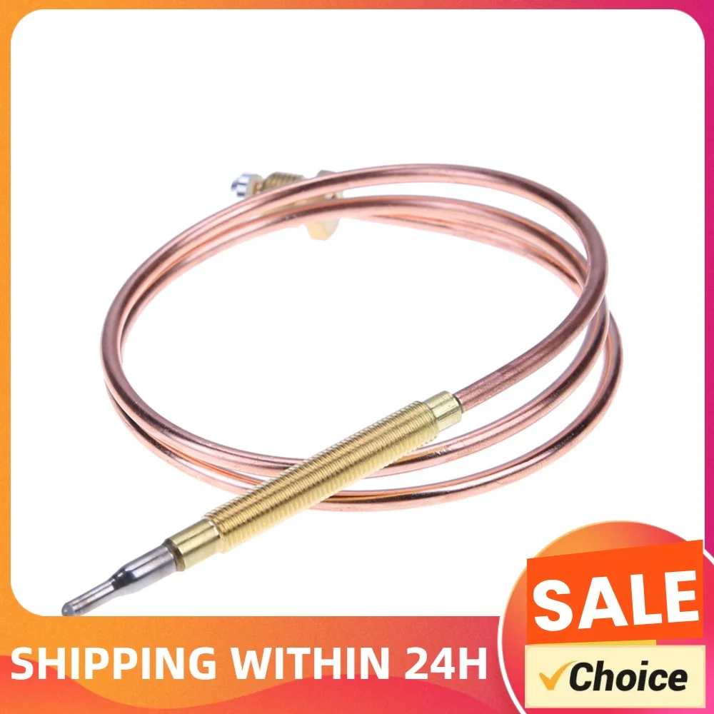 1-5 Set 60 cm Gas Thermocouple Valve with Five Fixed Part Gas Appliance for Hot Water Boiler Gas Valve Induction Line