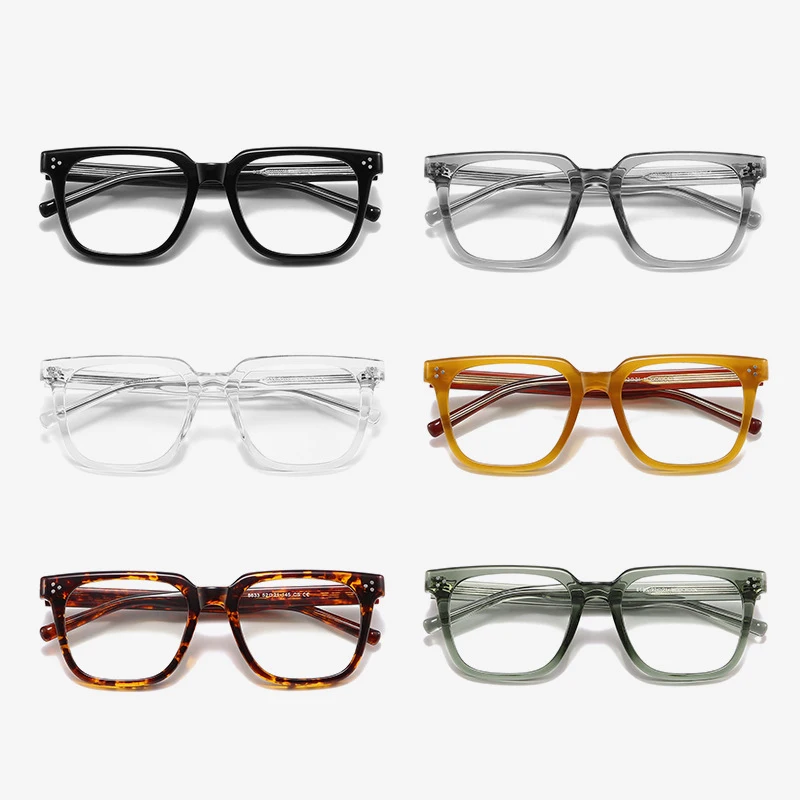 Versatile TR90 Square Frame, Unisex Eyewear