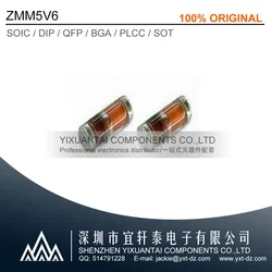 100PCS/LOT LL34 1206 3.6V 3.9V 4.3V 4.7V 5.1V 5.6V ZMM3V6 ZMM3V9 ZMM4V3 ZMM4V7 ZMM5V1 ZMM5V6