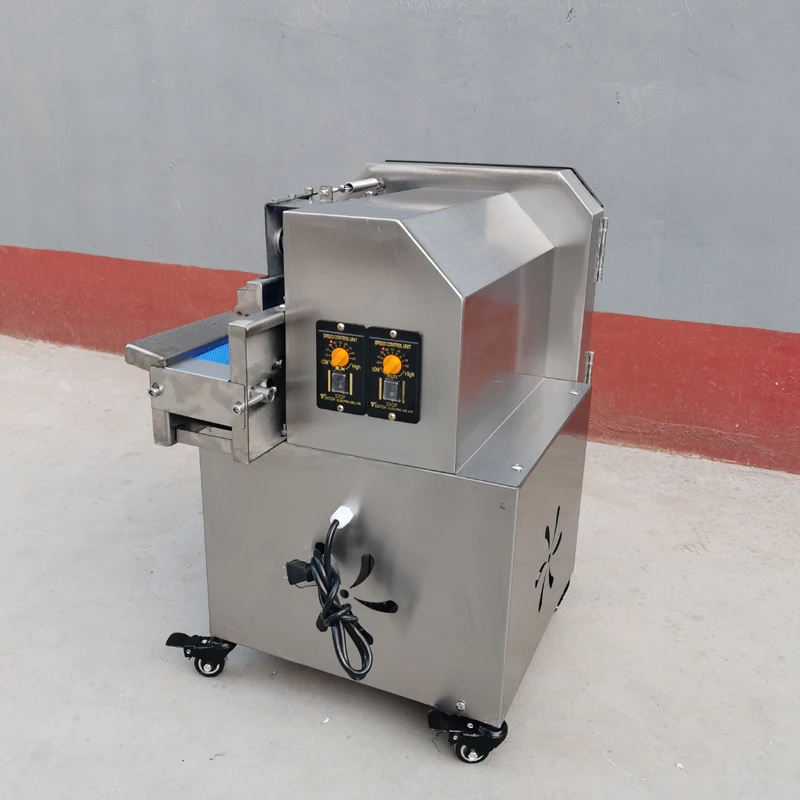 2025 Industrial Vegetable Cutting Machine Leek Chopper Machine Commercial Electric Ginger Cutter Onion Slicer Machine