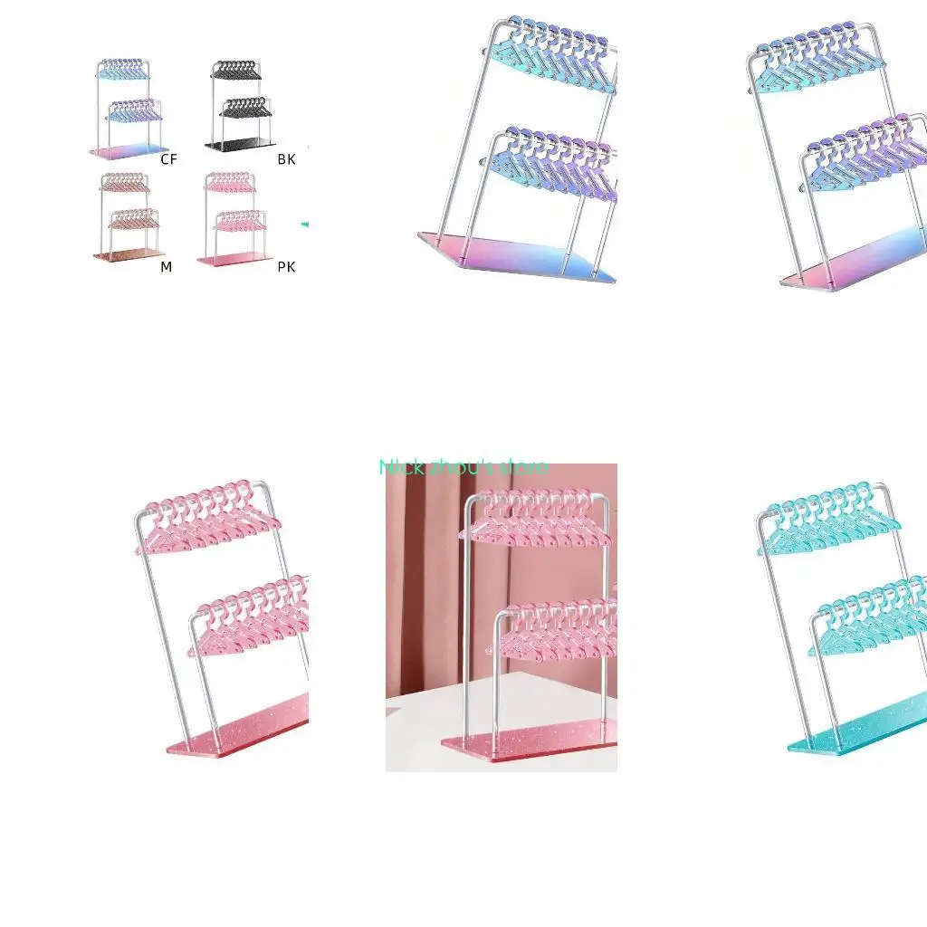 

E15E Практичная подставка для сережек, уникальный органайзер для ювелирных изделий, держатель для ожерелья для хранения сережек