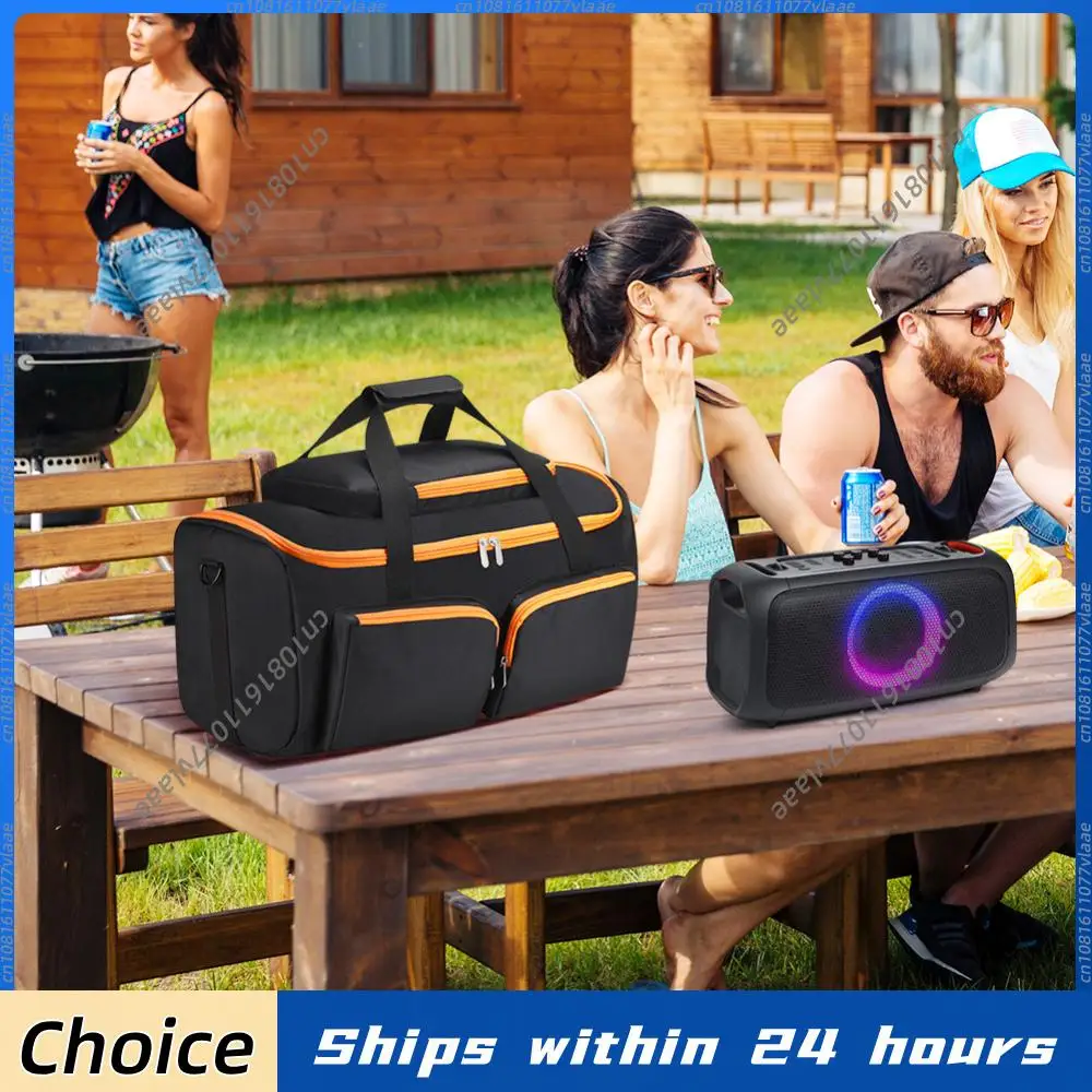 

Вместительный дорожный чехол для портативной беспроводной колонки JBL PartyBox On-The-Go Essential, сумка для хранения, аксессуар для колонки