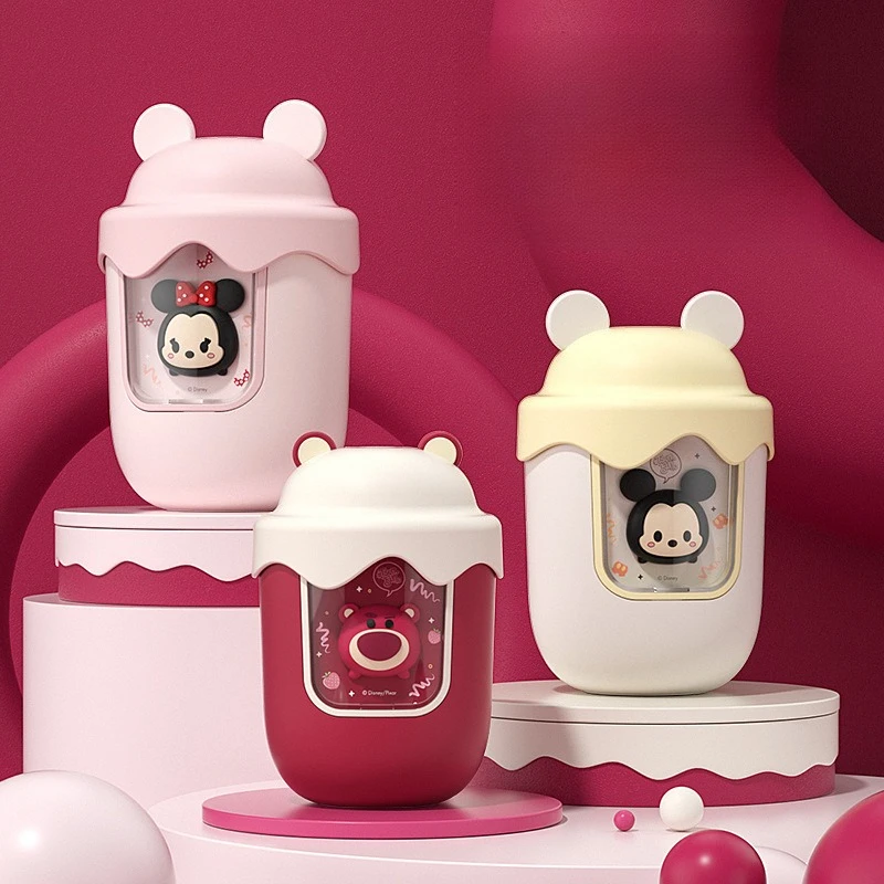 

Disney Mickey Minnie Animation Peripheral Cartoon Cute Mini USB Bedroom Bedside Desktop Air Humidifier Girls Holiday Gifts