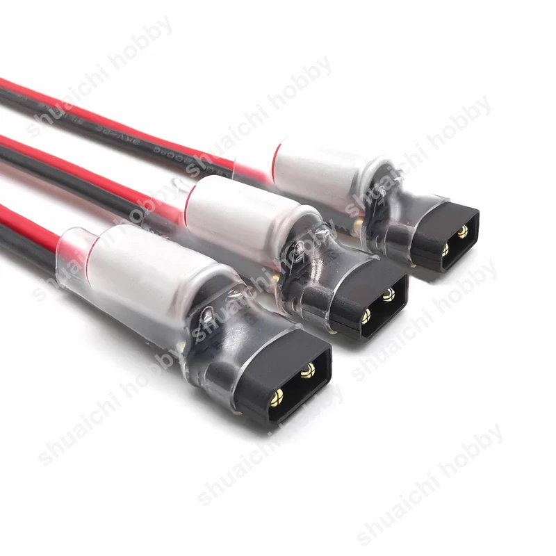 3PCS 3-6S Amass XT30 Plug Filter Cable with 35V 470uF Solid Electrolytic Capacitor XT30U-M Male Connector for RC FPV Drone ESC