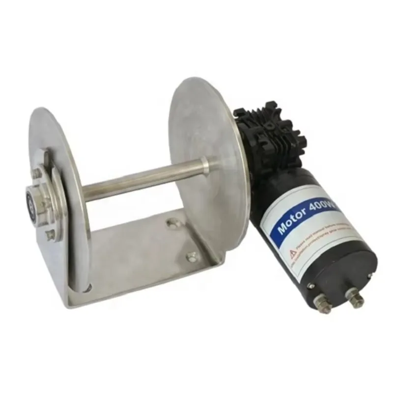 f4400W Drum Winch Mini 12V 24V Electric Anchor Winch for Ship Yacht Boat Accessories Other Marine Supplies JVW-010