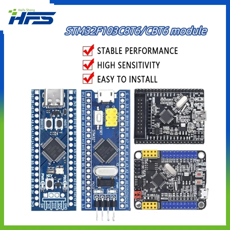 

STM32F103C8T6 STM32F103CBT6 ARM STM32 Minimum System Learning Development Board Module For Arduino 32F103C8T6