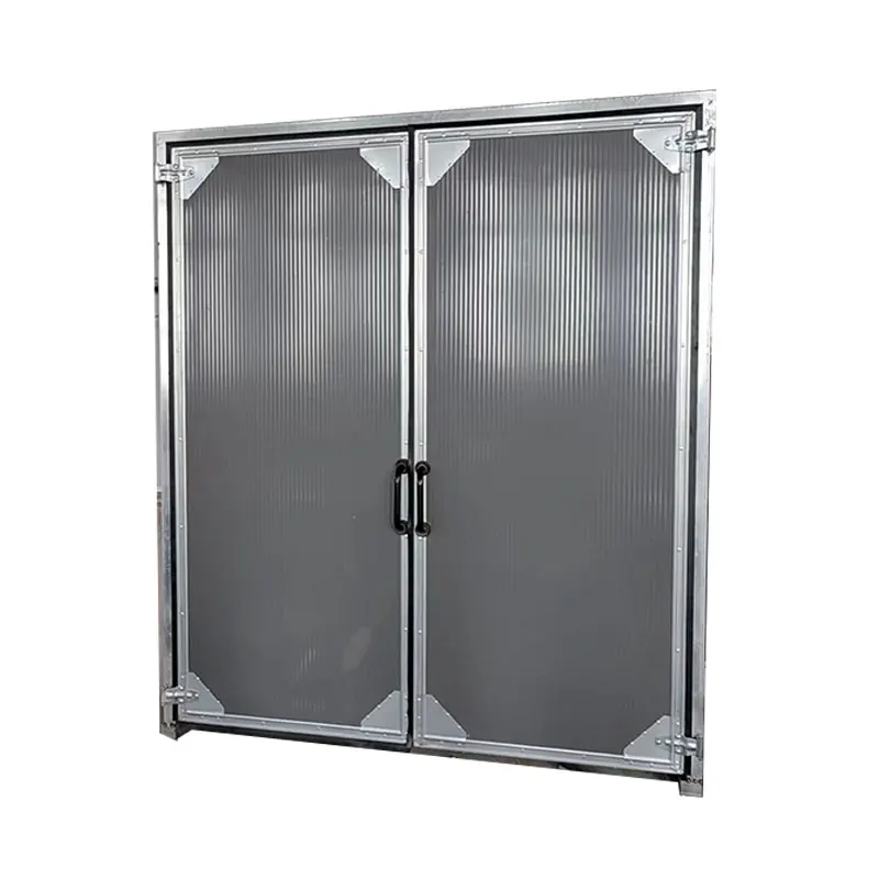 High Quality Modern Design Automatic Industrial Folding Steel Door Multi-Purpose Waterproof Small Workshops Aluminum