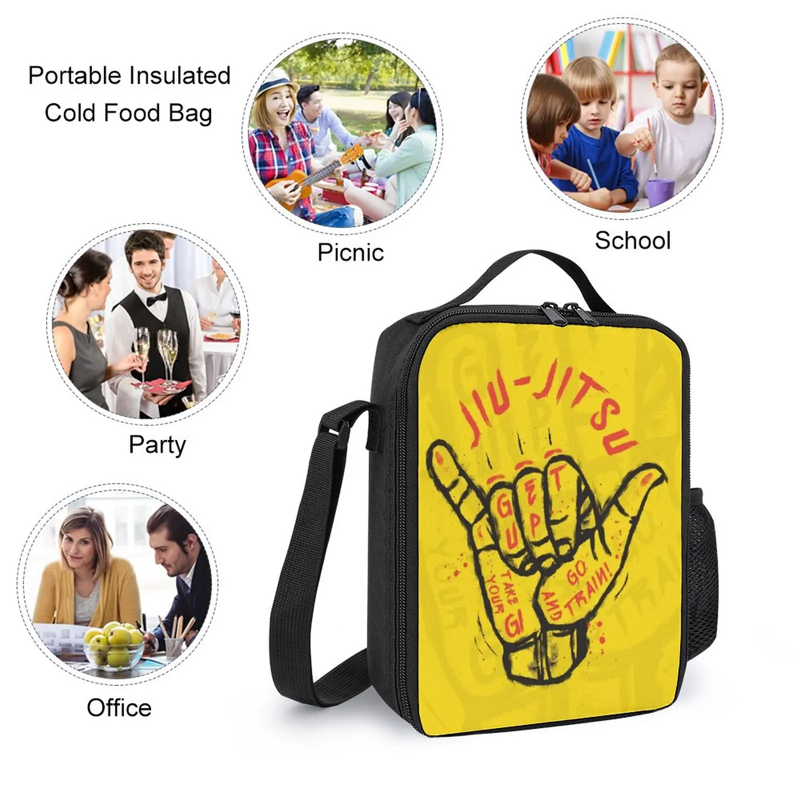 Jiu Jitsu. Go Train in vendita 3 in 1 Set 17 pollici zaino Lunch Bag Pen Bag Firm dentifricio Snug Summer Camps Top Quality