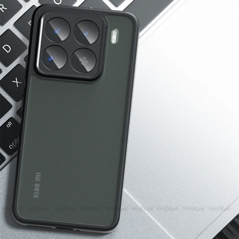 

For Xiaomi Mi 15 Pro Case Cover Mi 15 Pro Capas New Shockproof Phone Bumper Matte Frosted Transparent For Fundas Xiaomi 15 Pro