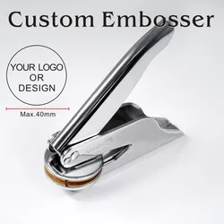 Wedding Embosser Stamp LOGO Custom Personalized Embossing Seal Customization for Letter Head Wedding Envelope Graduation Decora