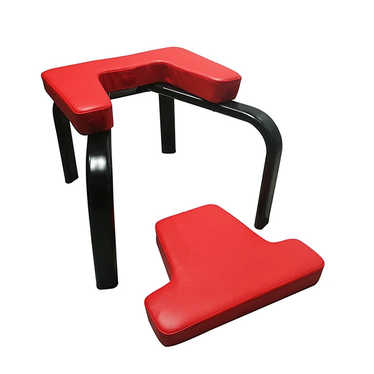 Banco de soporte de cabeza de Yoga, silla de meditación plegable, silla de inversión de Yoga, venta al por mayor