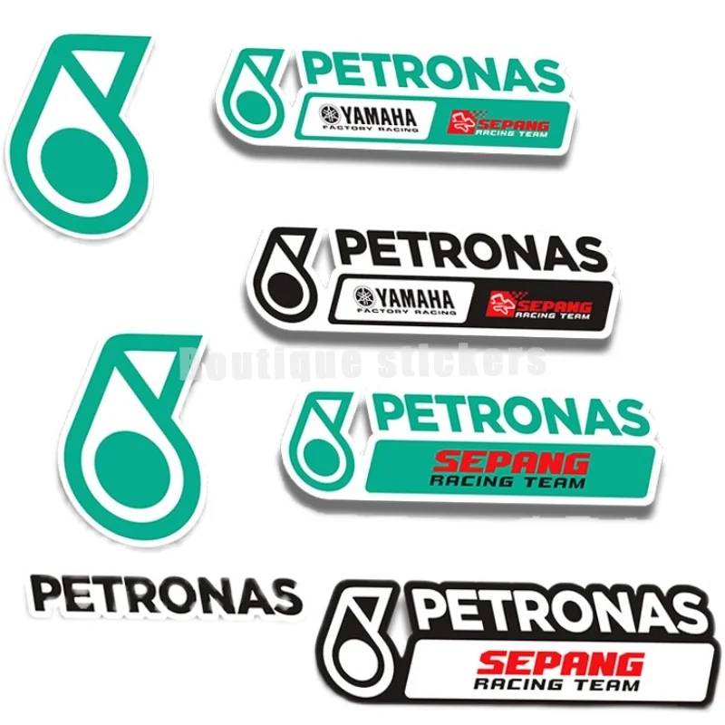 PETRONAS F1 Series Fleet Locomotives and Motorcycles Waterproof Reflective Stickers Decorative Stickers Car Styling