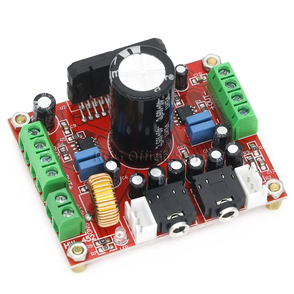 Fever Class TDA7850 Power Amplifier Board 4 Channel Car Power Amplifier Board Module DC 12V 4X50W with BA3121 Noise Reduction