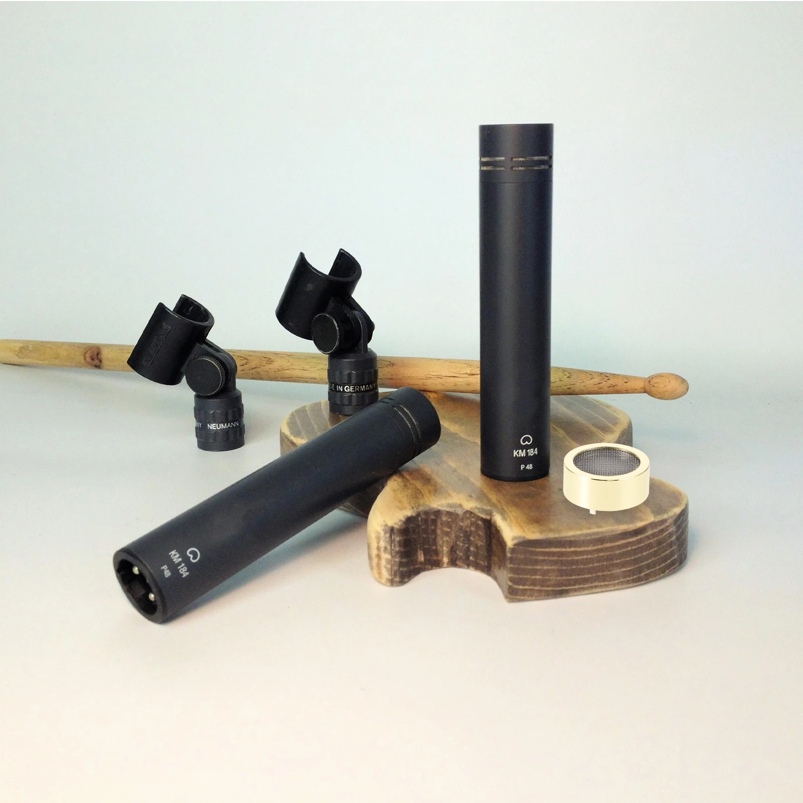 

Dynamic Microphone Core Condenser Diaphragm Cartridge Golden Accessories