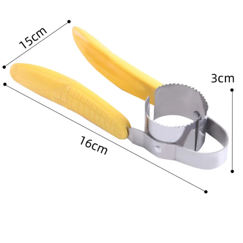 Multi-function Corn Sheller Thresher Hand-held Stainless Steel Corn Planer Household Kitchen Corn Cob Stripper Cutter Peeler