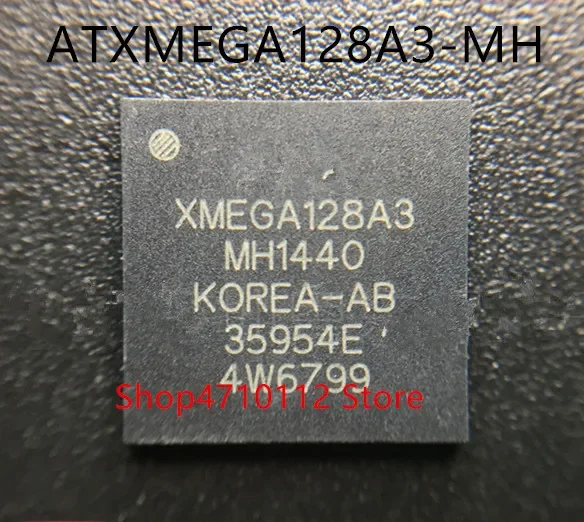 Free shipping NEW 10PCS/LOT ATXMEGA128A3-MH ATXMEGA128A3 ATXMEGA128 XMEGA128A3 QFN-64