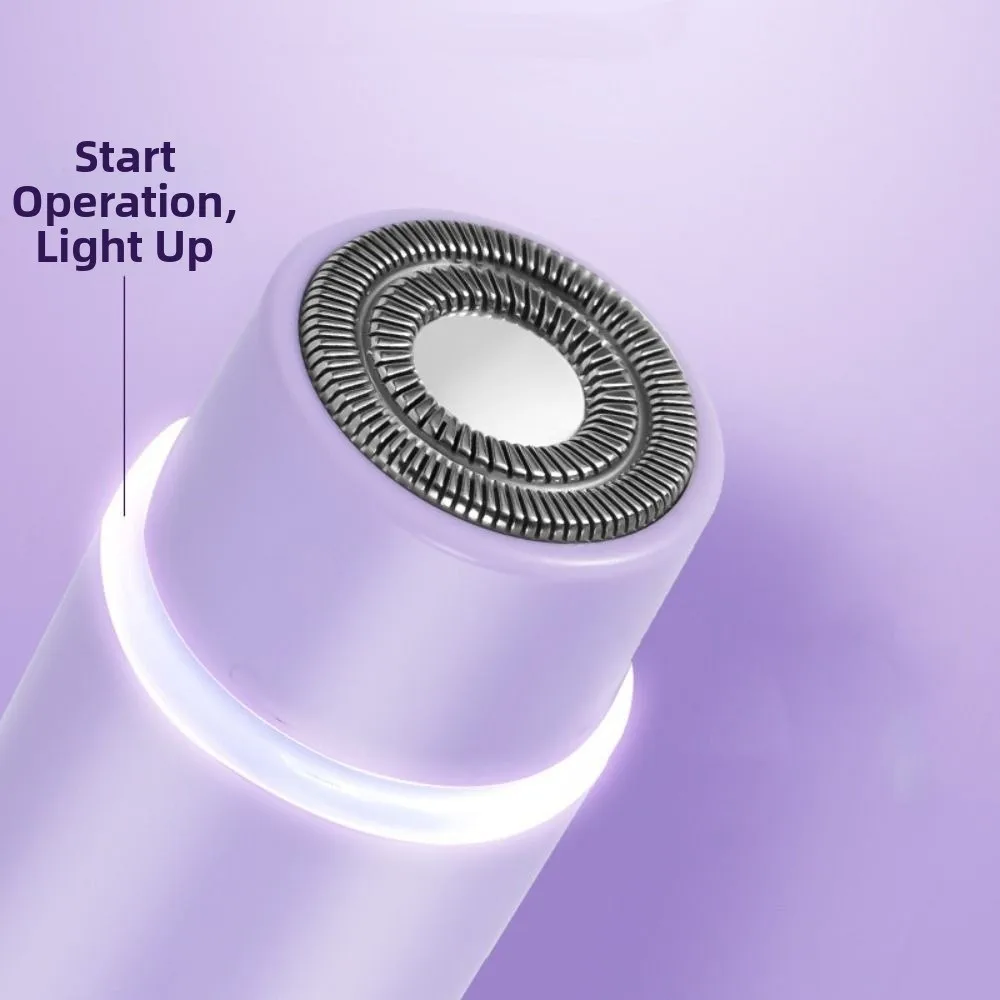 

2 в 1, USB перезаряжаемая электрическая бритва с двойной головкой, беспроводная женская бритва, водостойкий триммер для волос для подмышек, лица, ног