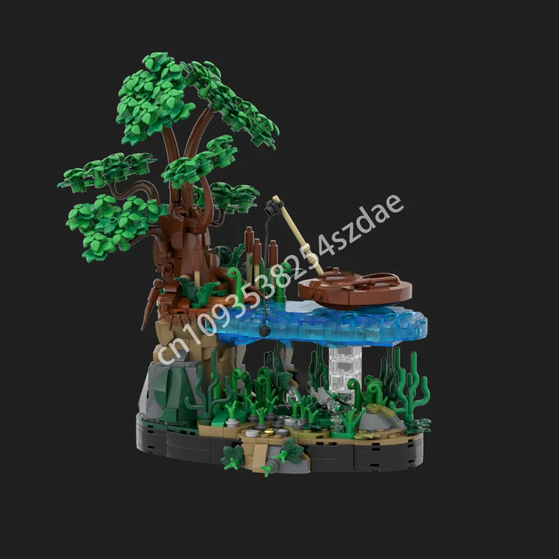 

1076pcs MOC Gollum the Beginning The Lord Building Blocks Adult Creative Solve the problem up Space imagination up Constructing