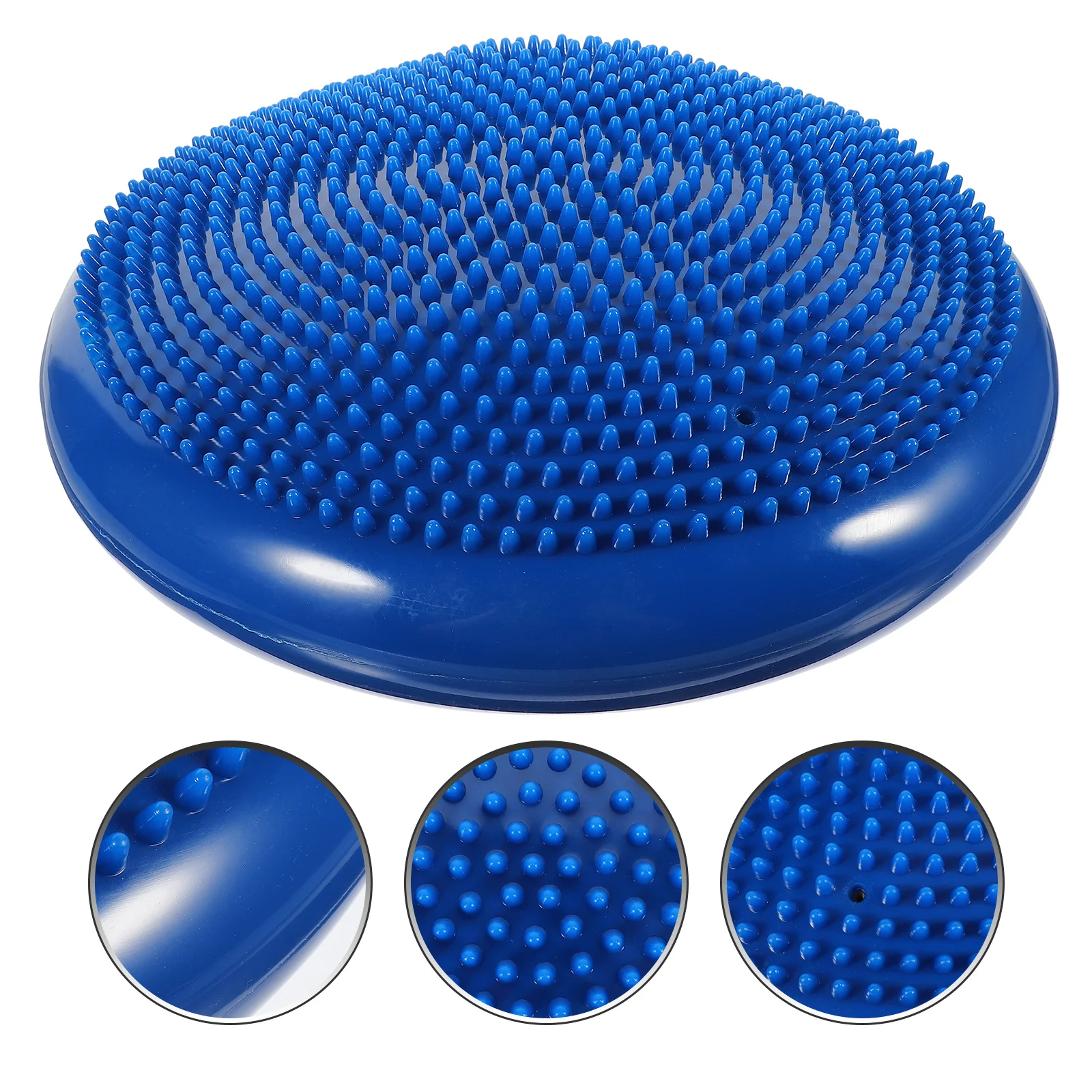 Подушка сиденья баланса, надутая 13-дюймовая устойчивая прочность сердечника диска, улучшение баланса, синяя качающаяся подушка