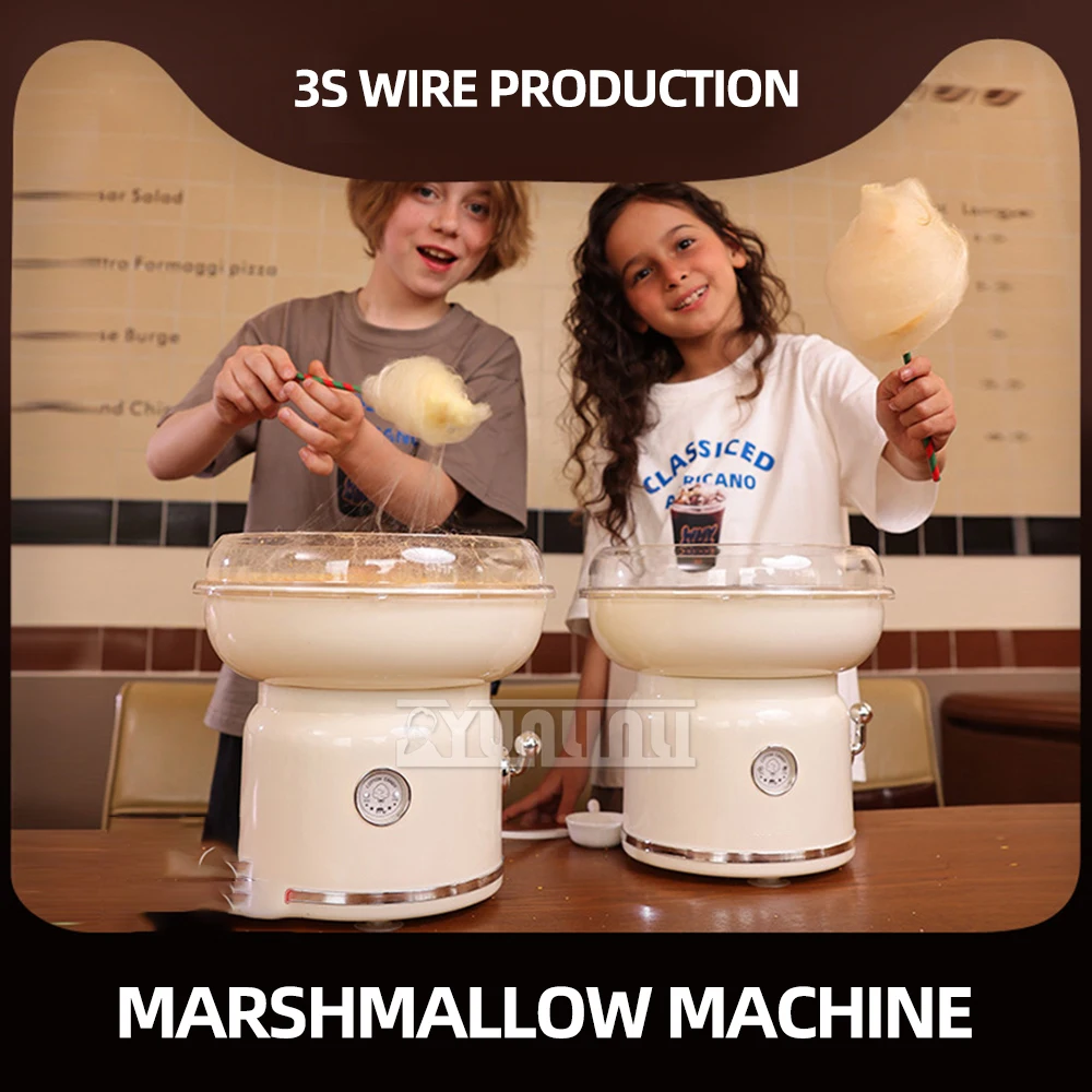 Household Electric Cotton Candy Maker Machine DIY Children's Gift Automatic Mini Cotton Candy Machine Maquina Algodao Doce