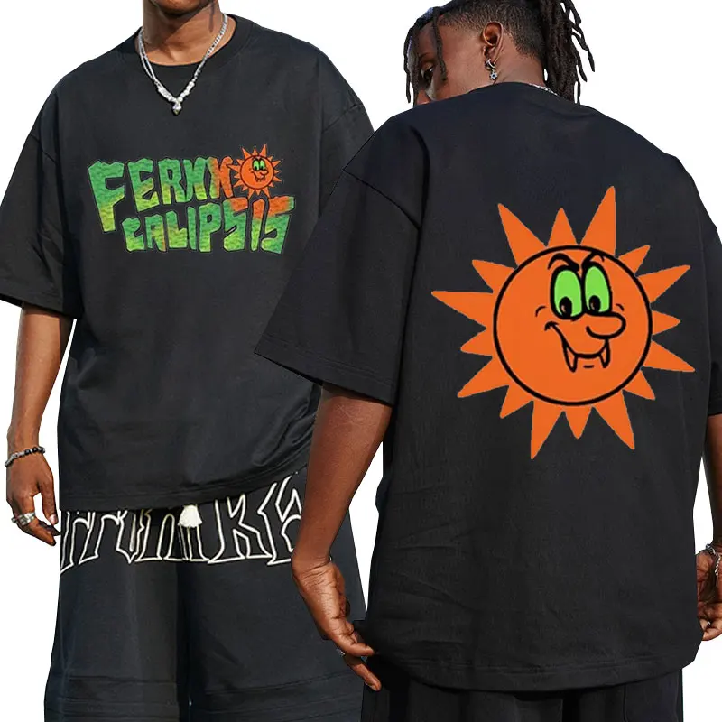 Feid Ferxxo Ferxxocalipsis Tour 2024 New T Shirts Men Women Short Sleeve T-Shirt Hip Hop Oversized T-shirts Unisex Y2k Clothing