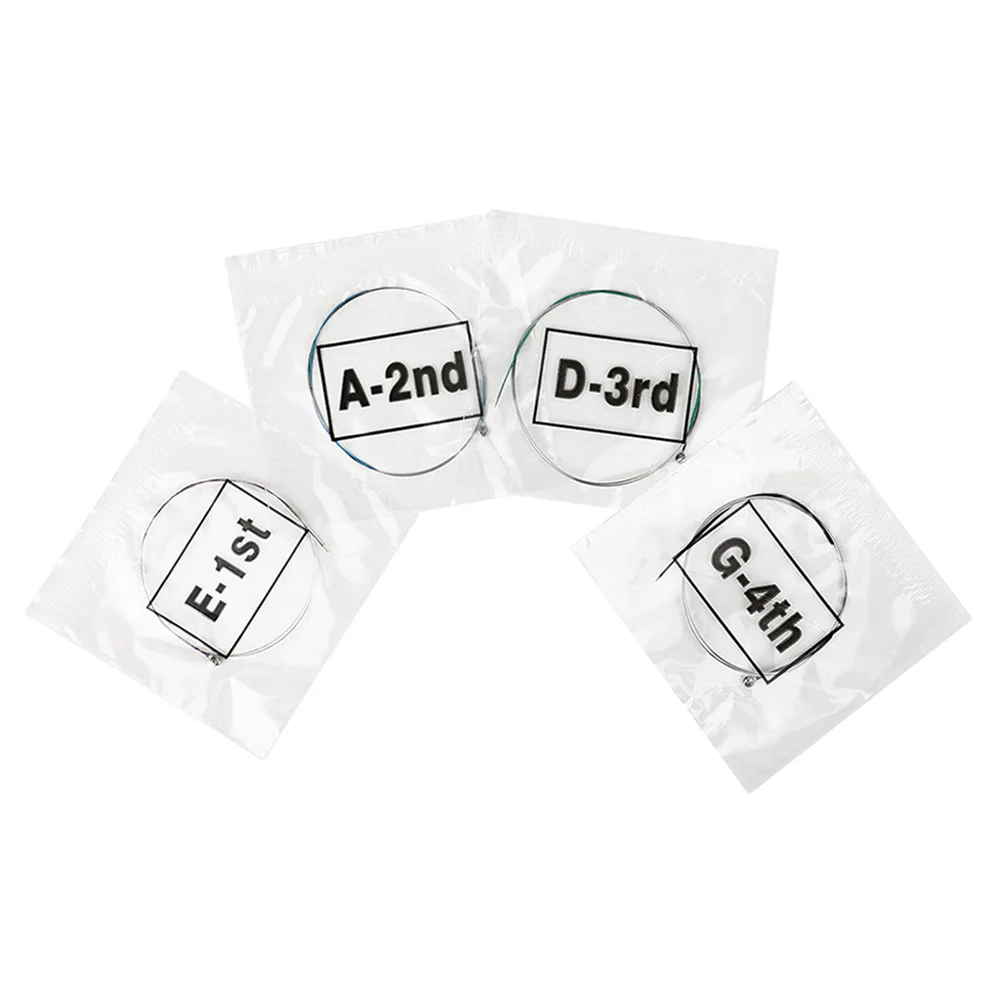 

4Pcs Universal Violin Strings Set Excellent Tone Core Accessories for Instruments