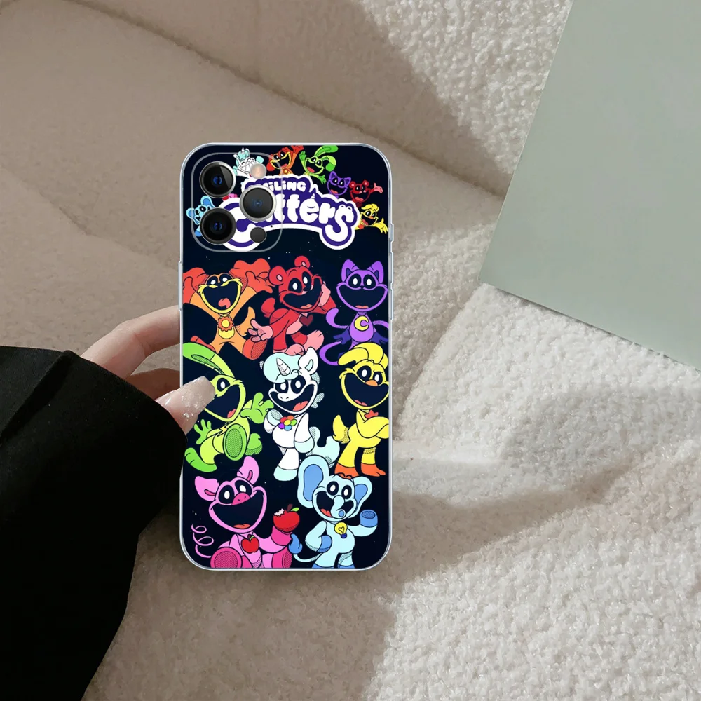 P-Poppy P-Playtime Phone Case Silicone Soft For Iphone 16 15 14 13 12 11 Pro Mini XS MAX Plus X Cover