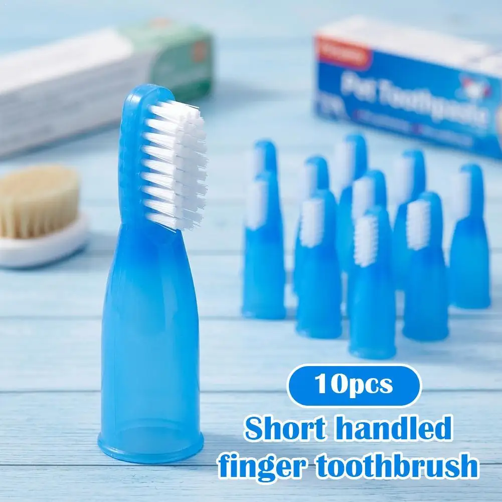 10/20Pcs Finger Real Bristle Toothbrush Mini Prison Finger Toothbrushes Small Plastic Dedicated Cleaning Brush Portable Travel