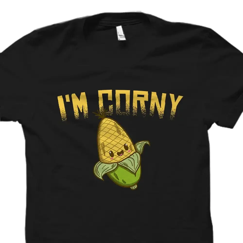 Nebraska T Shirt Food Puns Corn Lover S Farmer For Os1270