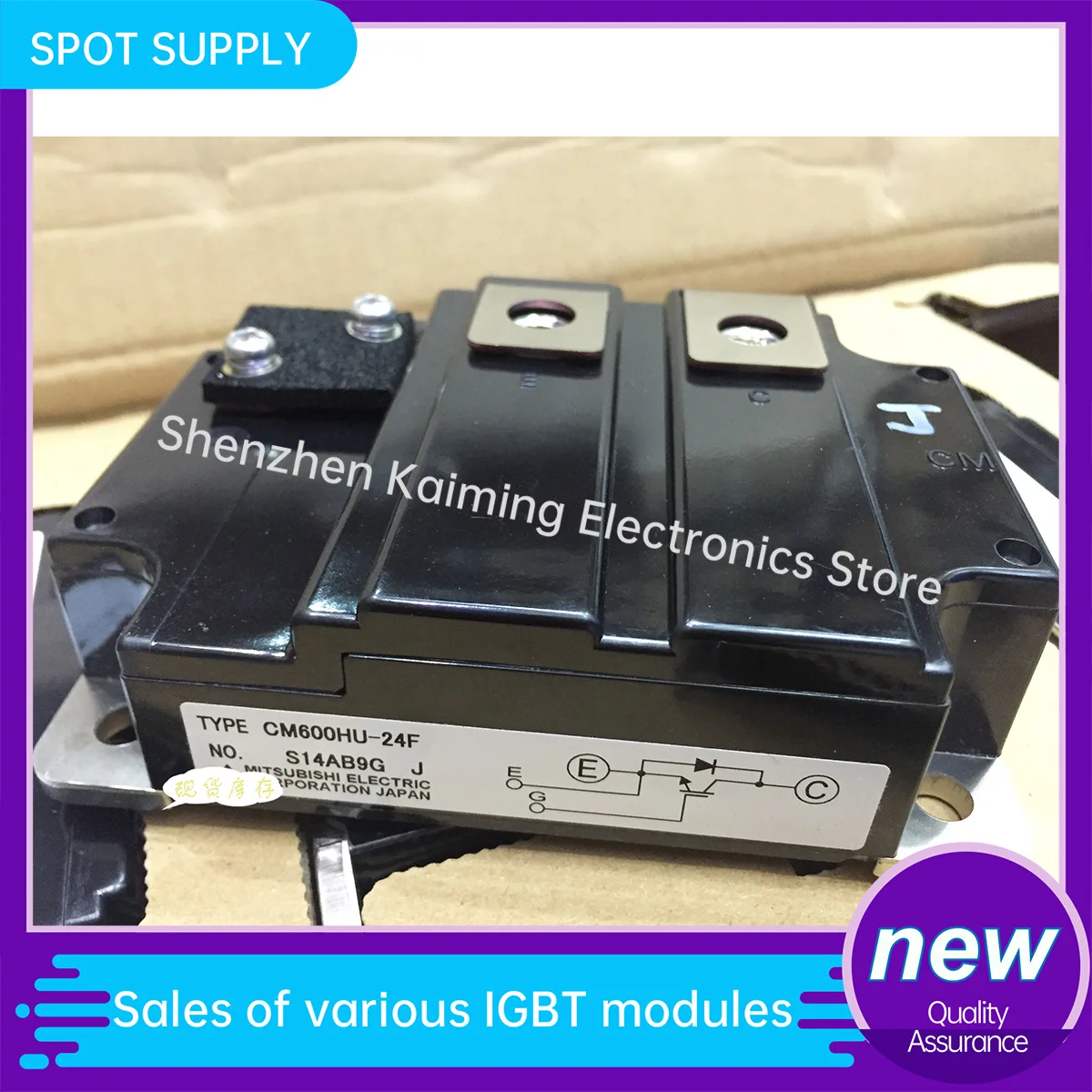 

New And Original IGBT MODULE CM400HC6-24NFM CM600HU-24H CM600HU-24F CM600DU-24FA CM450HA-5F CM600HA-24A in stock