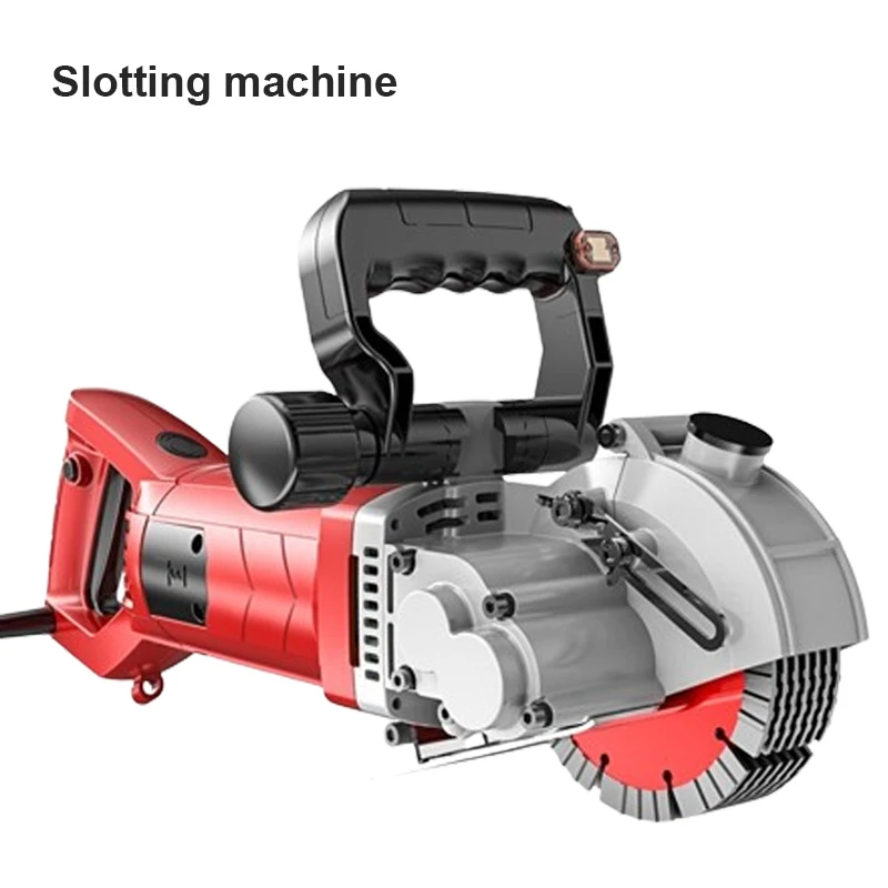 

New Electric Wall Chaser Concrete Cutter Electric Laser Aiming Groove Slotting Machine Circular Saw Cutting Power Tool 220V