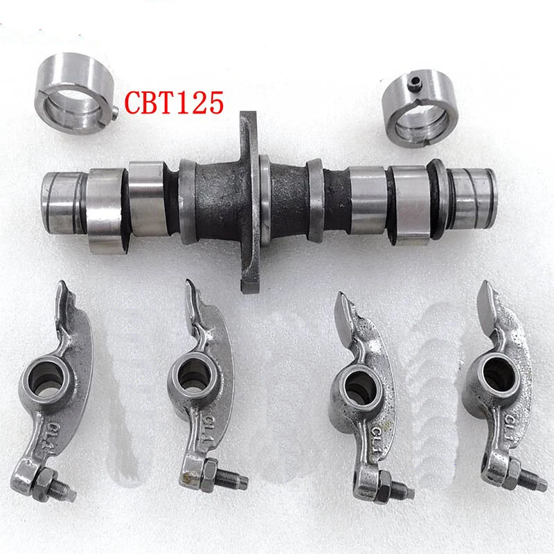 Распредвал для мотоциклов Honda Sundiro Dayang Dayun Lifan Qjmotor CB125T CBT125 QJ125 DY150, запчасти для двухцилиндровых двигателей