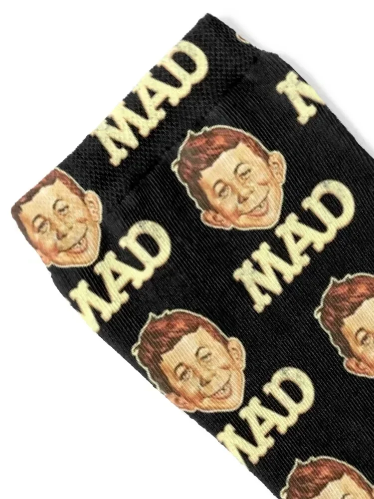 Mad Magazine Mad Magazine [Vintage Distressed] Socks floor happy gifts Socks For Women Men's