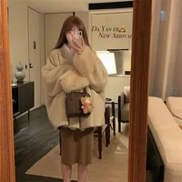 Women’s Loose Faux Mink Fur Coat 11 2025 Autumn And Winter New Environmentally Friendly Faux Mink Fur Coat, Women's Socialite Style Loose Fit fashionable coat 5