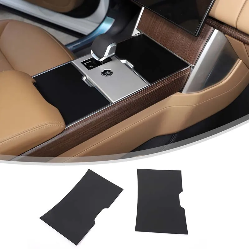 لاند روفر رينج روفر فوغ 2023 + ABS ألياف الكربون سيارة مركز التحكم فنجان شاي لوحة ملصق مزخرفة اكسسوارات السيارات