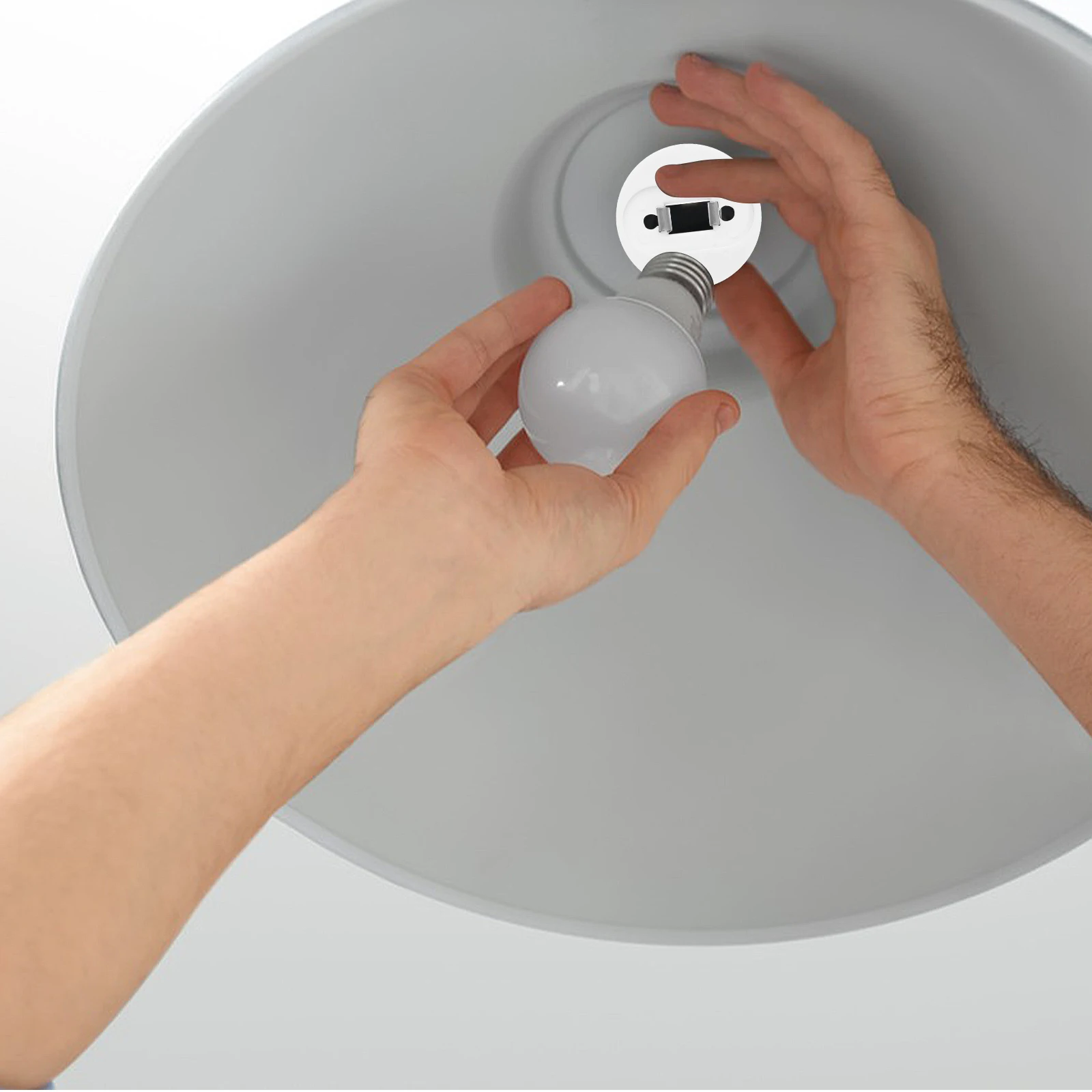 

10Pcs Light Socket Adapter R17d to Lamp Holder Converter Long Lifespan Easy Installation Light Socket Outlet for Home Office