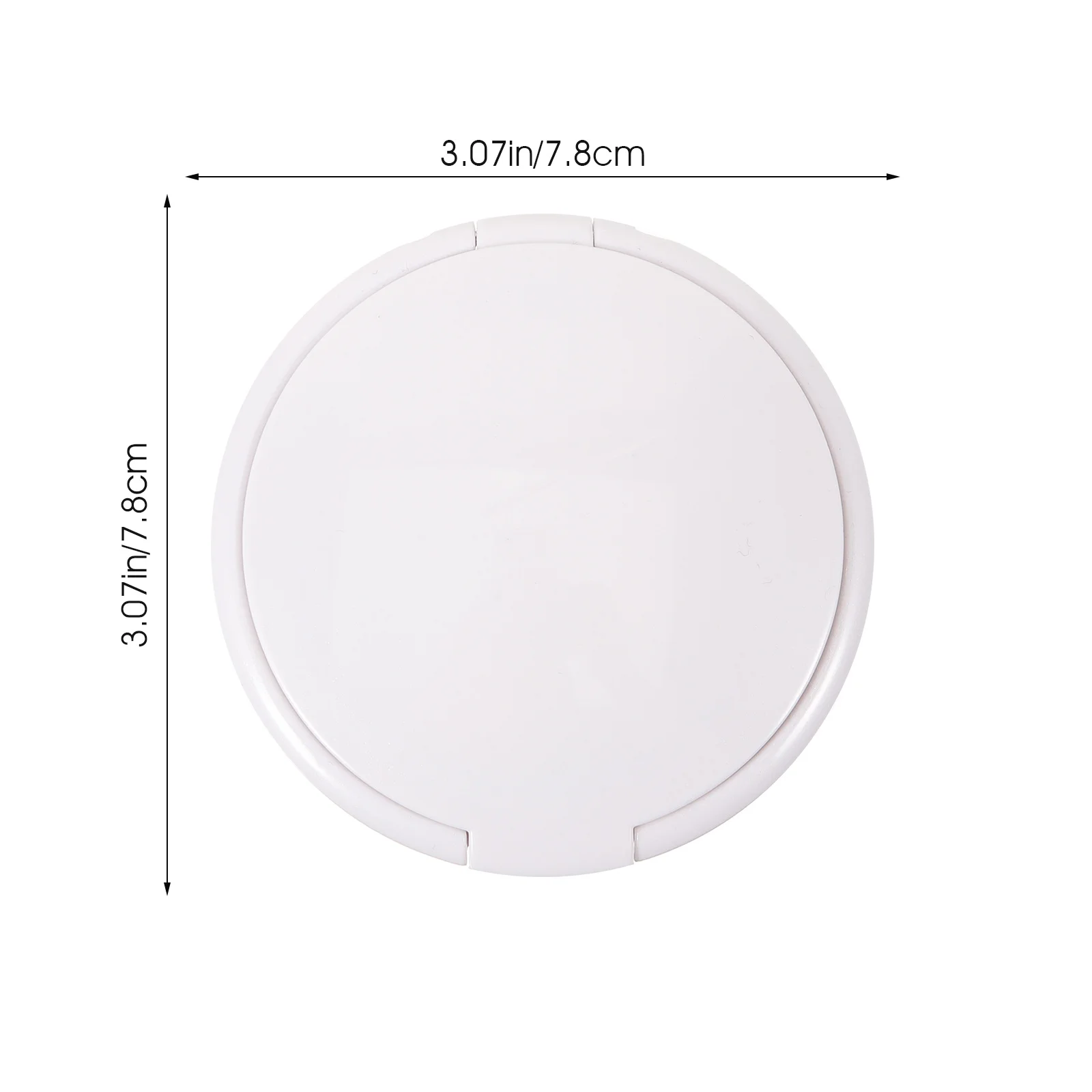 2pcs Portable Cushion Foundation Box With Mirror Magnetic Closure For Travel Empty Cream Container Puff Case Makeup Tool