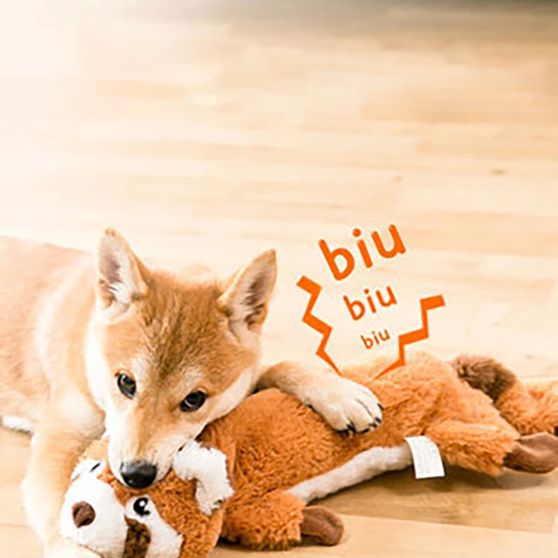 

Sound Plush Toy Cute Dogs To Amuses Play With Artifact Pet Grinding Teeth To Bite Self Hi Teddy Small Medium Sized Doggy